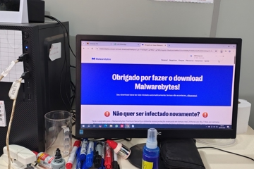 Manutenção de informática nos equipamentos da escola e em notebooks dos professores - Escola Alexandrina Pereira