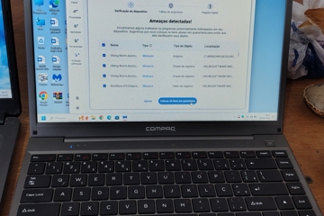 Manutenção de informática nos equipamentos da escola e em notebooks dos professores - Escola Alexandrina Pereira